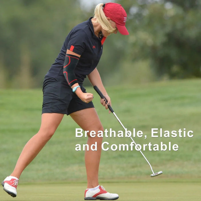 Elbow Brace Compression Support Reduce Pain For Tendonitis Arthritis Workouts