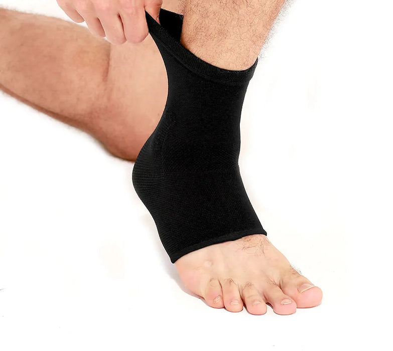 Sports Ankle Strain Wrap Elastic Support Brace For Fitness & Running