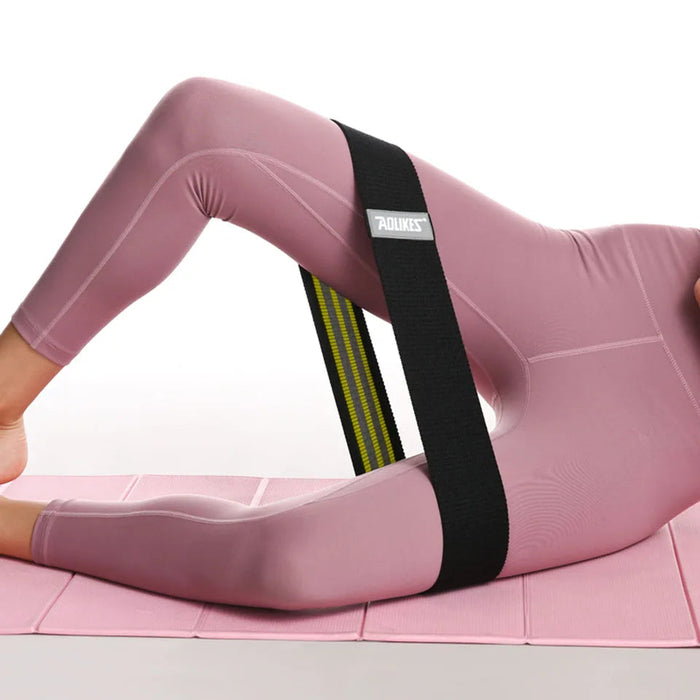3 Piece Fabric Loop Resistance Bands Set For Hip Fitness