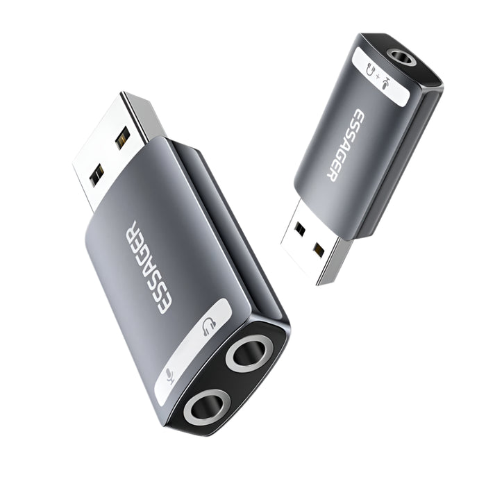 Usb Sound Card External 3.5Mm Usb Adapter Earphone Micphone Speaker Audio Interfacer For Ps4 Laptop Computer Sound Card