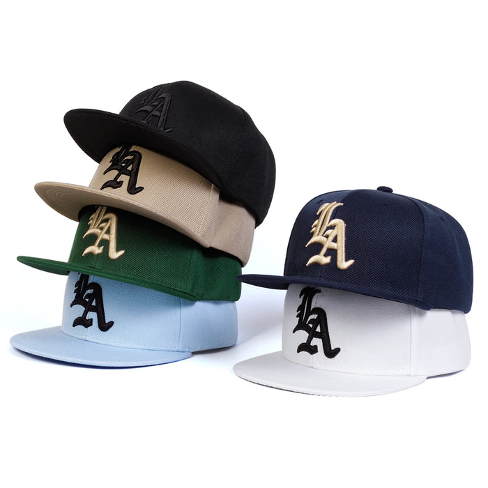 Embroidered Gothic Hip Hop Cap Adjustable Sun Hat