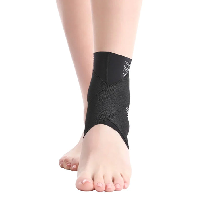 Adjustable Ankle Brace For Sprains Strong & Breathable Support