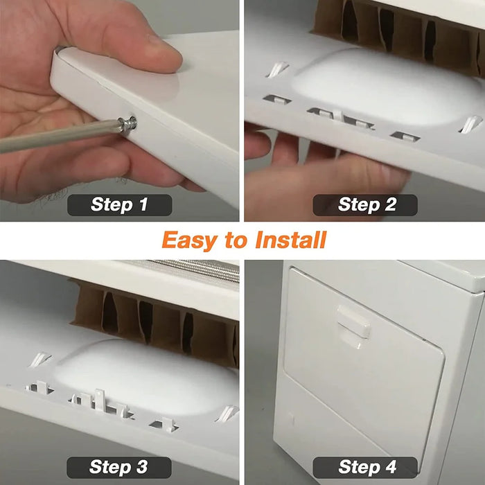 W10861225 W10714516 Dryer Door Handle Replacement Compatible For Dryers Replaces Ap5999398 Ps11731583 W10861225Vp