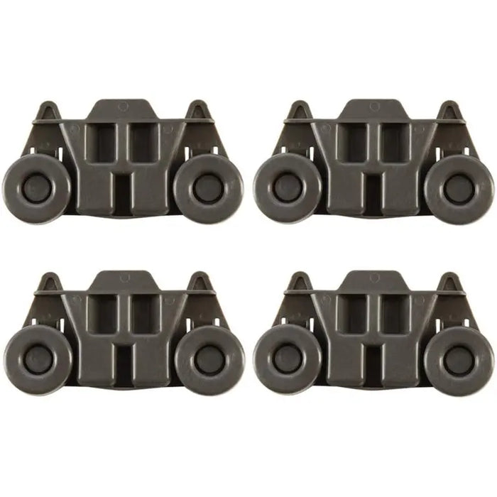 4 Pieces Dishwasher Wheels Lower Rack W10195416 W / 1.59 Inch Diameter Wheels Ps11722152 Ap5983730