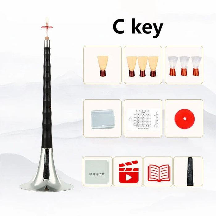 Traditional Ebony Suona Set For Children