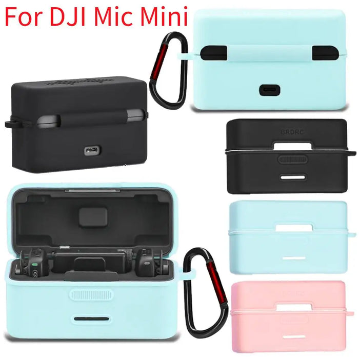 Microphone Protective Cover For Dji Mic Mini Charging Box Wireless Microphone Protector Case Dust Prevention For Dji Mic Mini