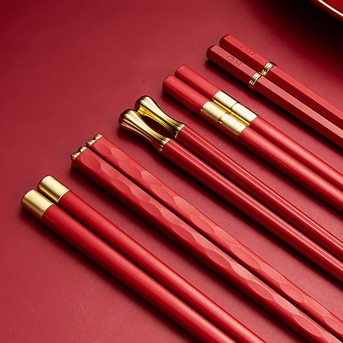 5 Pairs Reusable Chopsticks For Sushi Noodles And More