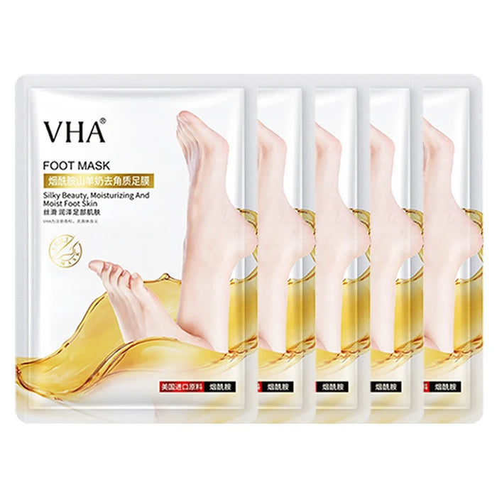 Goat Milk Exfoliating Foot Mask 5 Pairs