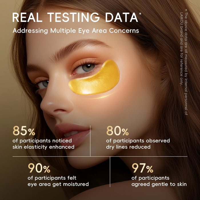 Laikou Sakura 24K Gold Eye Mask Anti Aging & Moisturizing Eye Patches