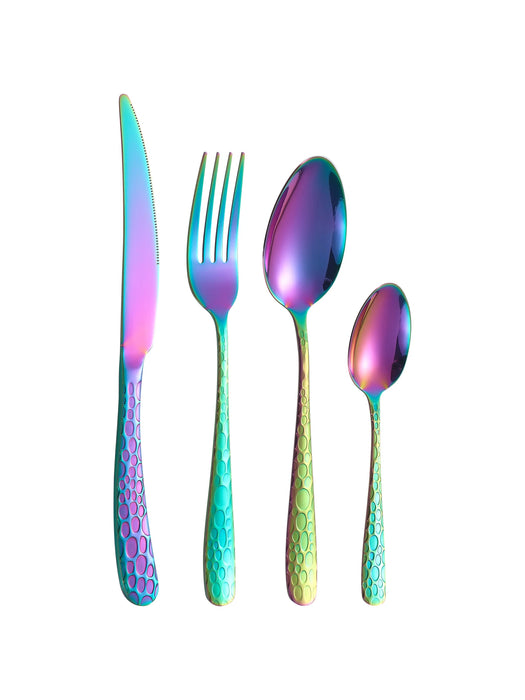 4 / 16 / 24 Piece Stainless Steel Cutlery Set For Family Restaurant Or Home Use