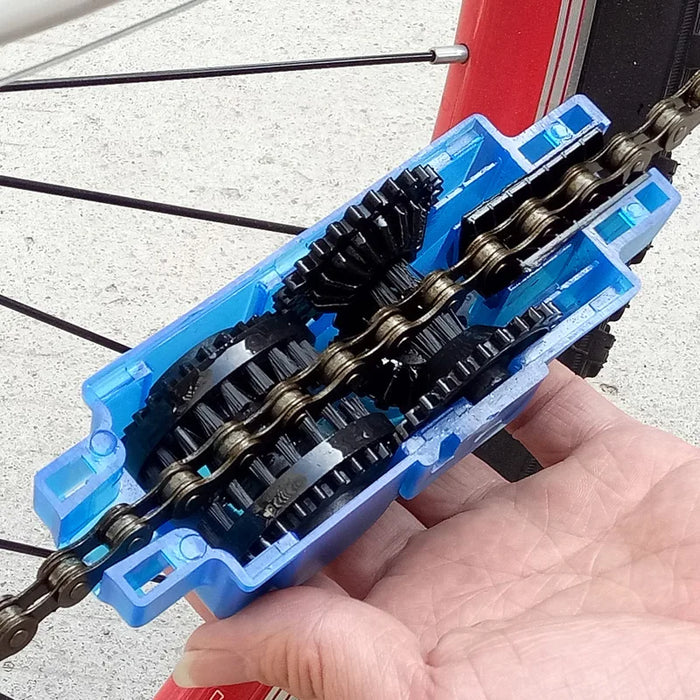 Portable Bike Chain Cleaner Kit For Mountain Cycling