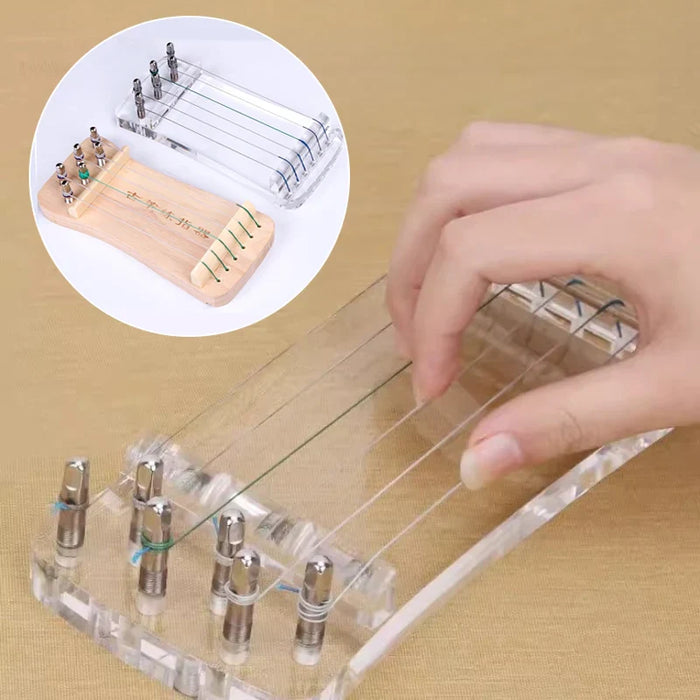 Portable 6 String Guzheng Finger Trainer For Beginners