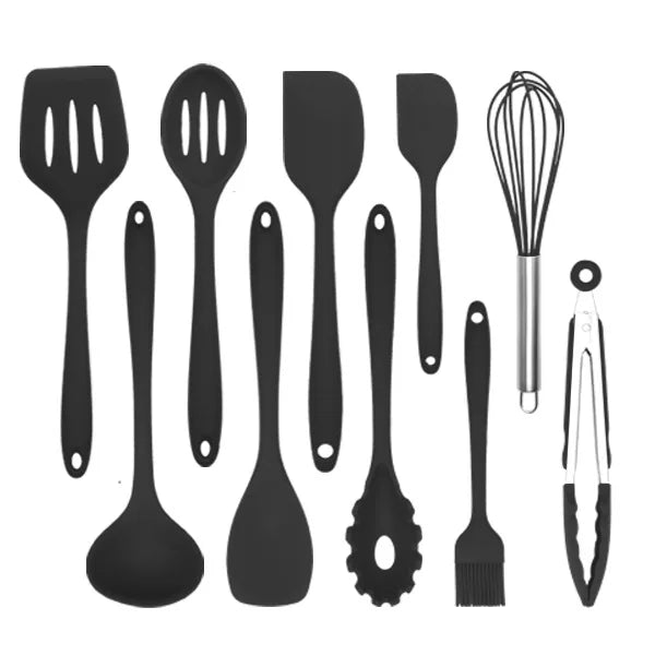 12 Piece Non Stick Silicone Kitchen Utensil Set