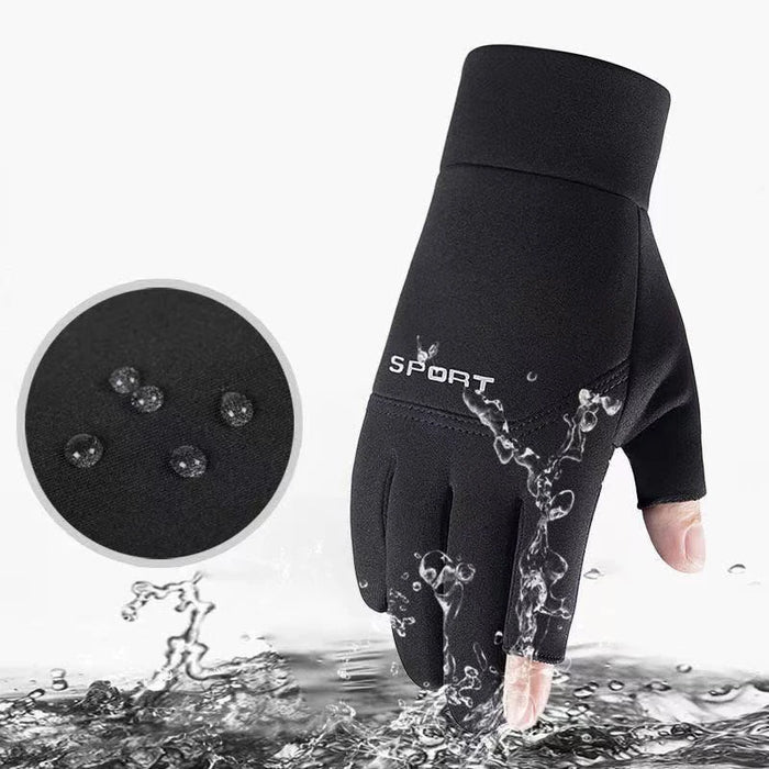 Anti Slip Winter Fishing Gloves