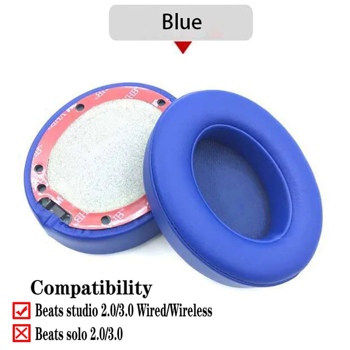 Pair of Wireless Wired Headphone Ear Pads For Beats Studio 2.0 3.0 Replacement Cushions