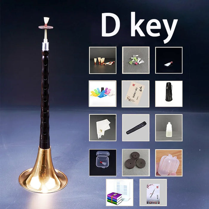 Traditional Chinese Ebony Suona Set For Beginners And Adults