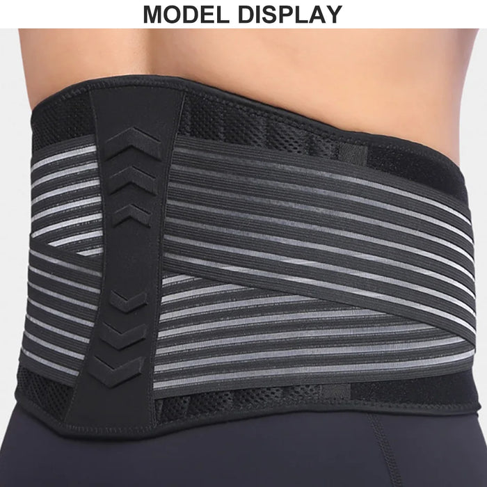 Breathable Lumbar Support Belt For Lower Back Pain Relief