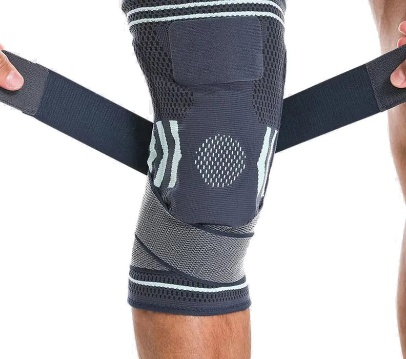 Knee Support Brace Elastic Compression Protector Pad For Sports Injuries