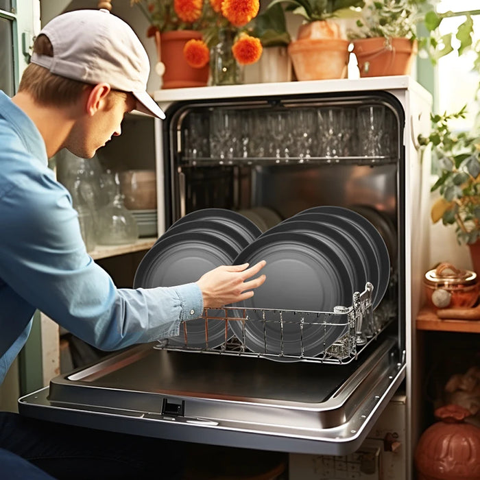 24 Piece Plastic Cutlery Set For Outdoor Camping