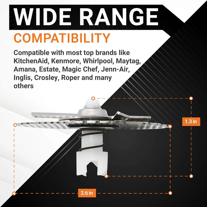 W10083957V Dishwasher Chopper Blade For Kitchenaid Whirlpool Kenmore Dishwashers 8268383 Wp8268383 Ap5983779 W10083957