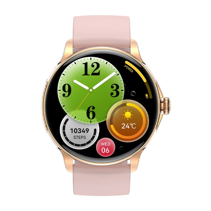 Unisex 1.43 Inch Amoled Smartwatch - 100 Sports Modes 7-Day Battery Bluetooth Call