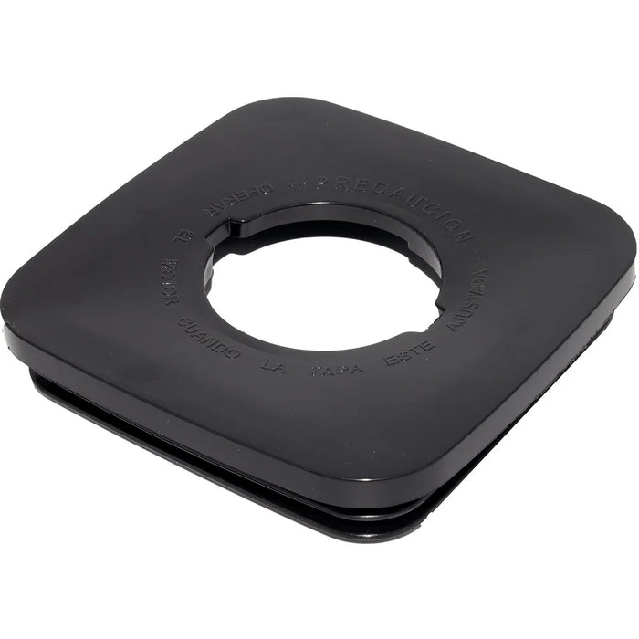 Repalcement Blender Square Lid 4665 Black Square Jar Lid And Center Cap Compatible With Oster And Osterizer Blenders 4"