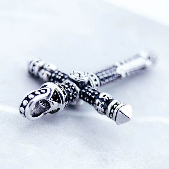 925 Sterling Silver Stylish Cross Pendant Fashion Jewelry For Men & Women