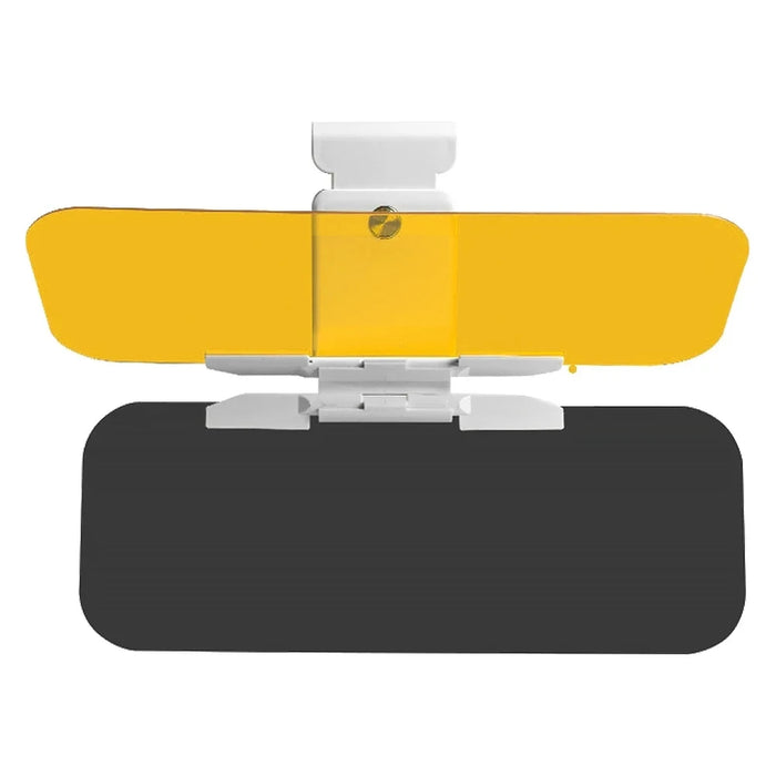 Anti-Uv Car Sun Visor Day / Night Goggles Clip-On Shield Rotatable Safe Driving