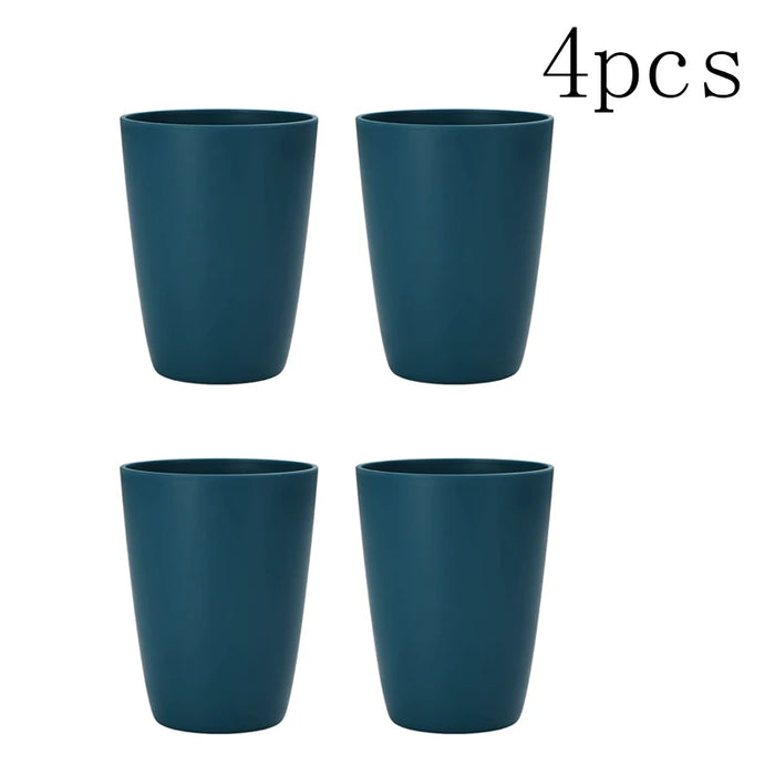 1 / 2 / 4 Piece Reusable Water Cups For Family Kitchens Parties Picnics & Camping