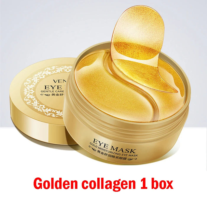 60 Piece Gold Collagen Eye Mask For Dark Circles & Bags
