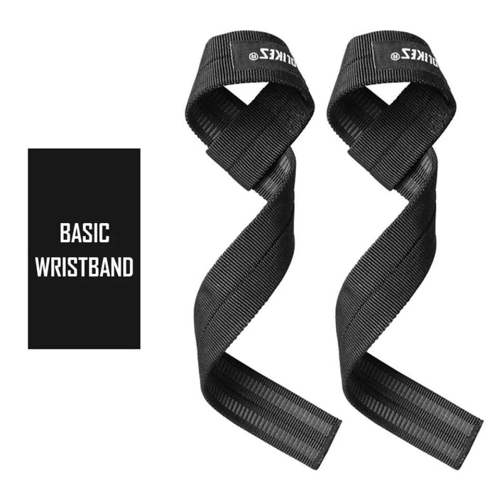 Pair of Antislip Weight Lifting Straps For Deadlifts Bodybuilding And Powerlifting