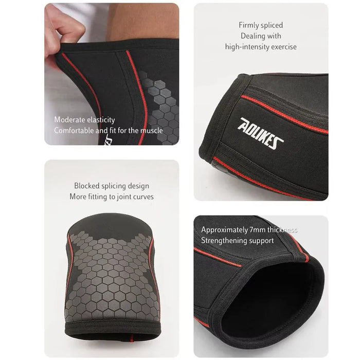 7Mm Neoprene Elbow Brace For Weightlifting Compression Arm Sleeve For Powerlifting & Fitness