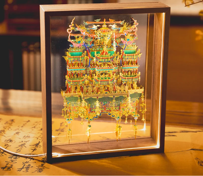 3D Metal Model Kit For Home Decor Minor West Heaven Puzzle