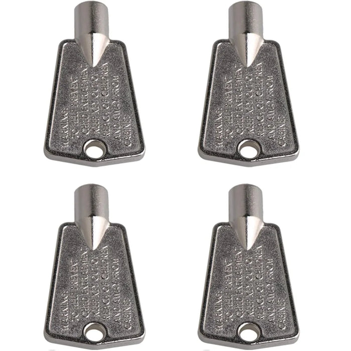 Wp842177 Refrigerator Door Keys Replacement For Whirlpool Replace 14211802 Ap2940188 Ps395800 Pack Of 4
