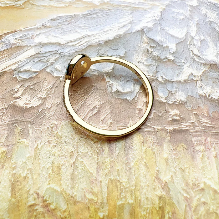 925 Sterling Silver Colourful Peace Gold Europe Style Fine Jewelry Women