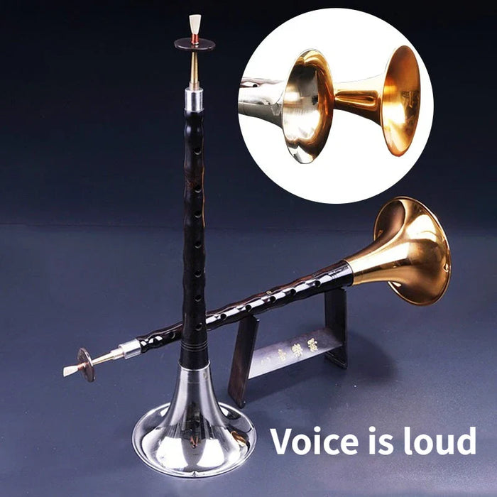 Traditional Chinese Ebony Suona Set For Beginners And Adults