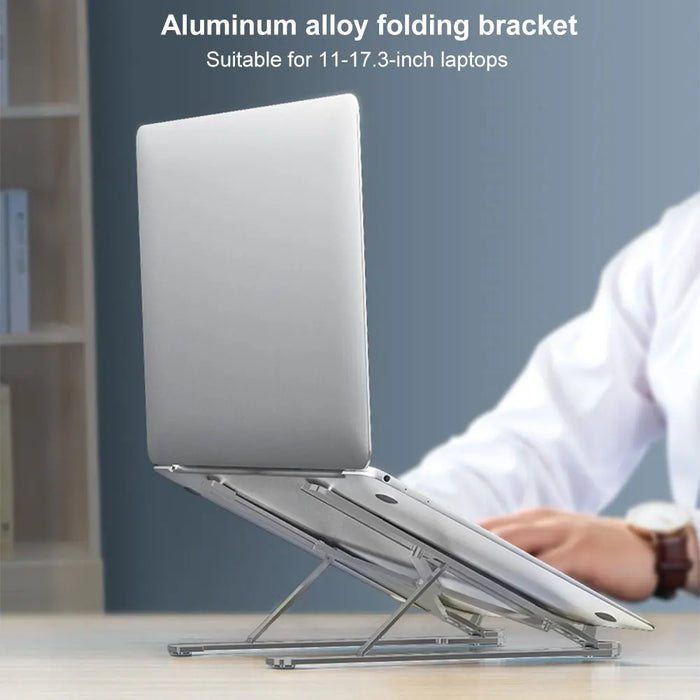 Foldable Laptop Stand 8 Angles Adjustable Computer Tablet Stand Notebook Bracket Support Base For Macbook Air Pro Accessories