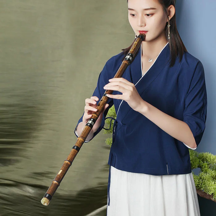 Professional Purple Bamboo Flute For Adults And Beginners