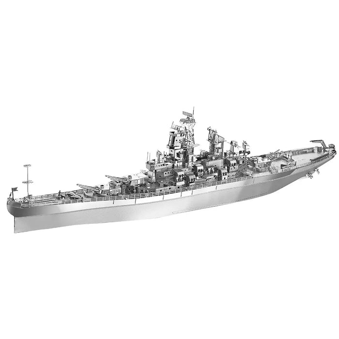 Diy 3D Metal Battleship Puzzle For Adults