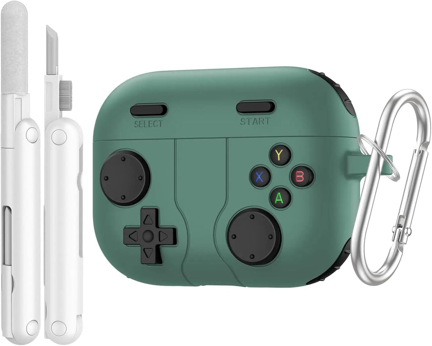 For Airpod Pro 3 2025 Shock-Proof Soft Silicone Protective Case With Keychain & Cleaning Kit Classic