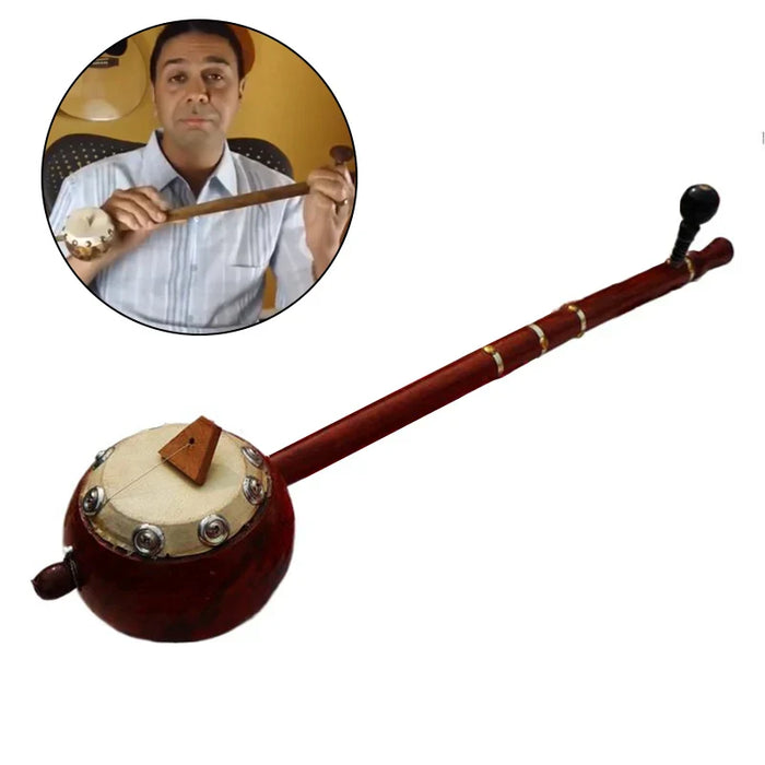 Handmade Wooden Ektara Traditional 1 String Instrument
