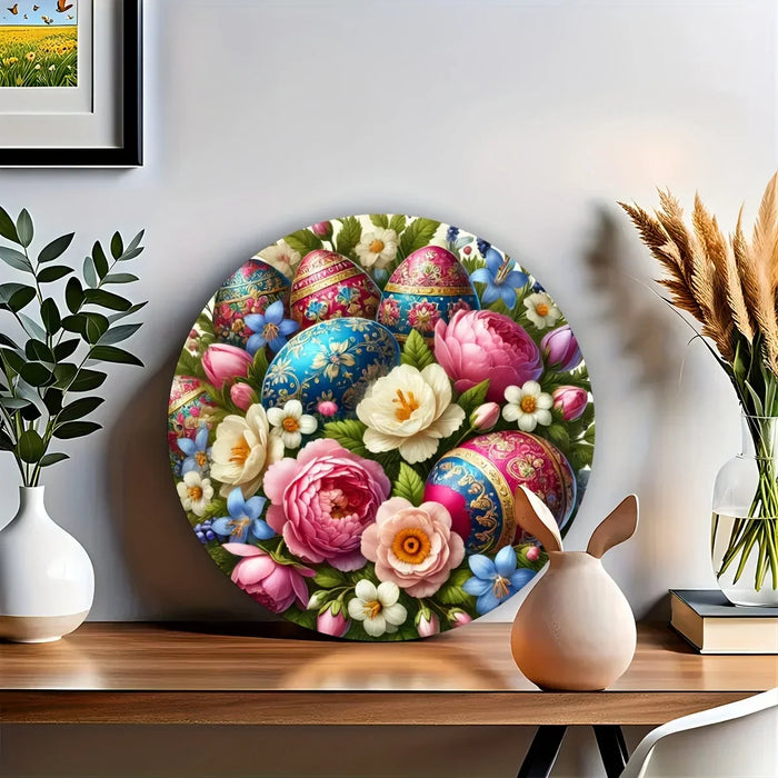8X8 Inch Inch Round Metal Wall Art For Home Garden Cafe Bar
