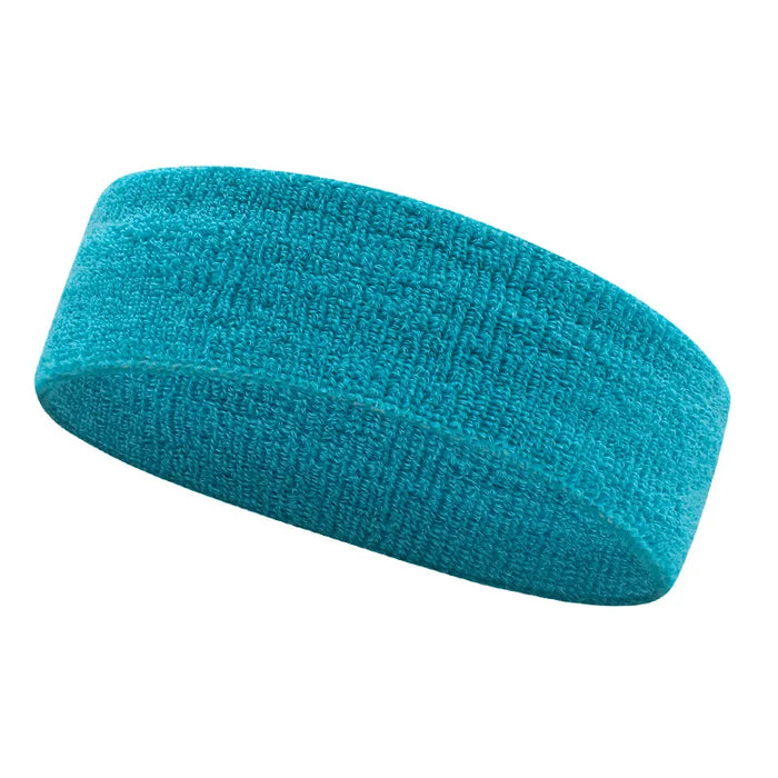 Stretchy Cotton Headband For Sports & Fitness Unisex Sweatband