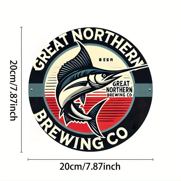 8X8 Inch Metal Wall Art Sign For Home Kitchen Restaurant Garden Bathroom