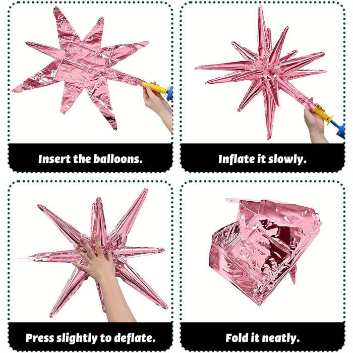 136Pcs Sports Theme Orange Basketball Balloon Garland Arch Kit Foil Starburst Balloons For Graduation Birthday Party Decorations