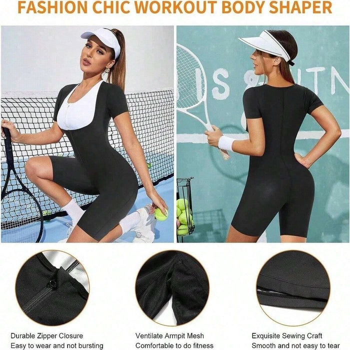 3 In 1 Women's Sweat Vest Waist Trainer For Full Body Workout