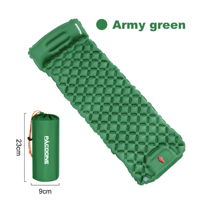 Ultralight Inflatable Camping Mattress With Built In Pump