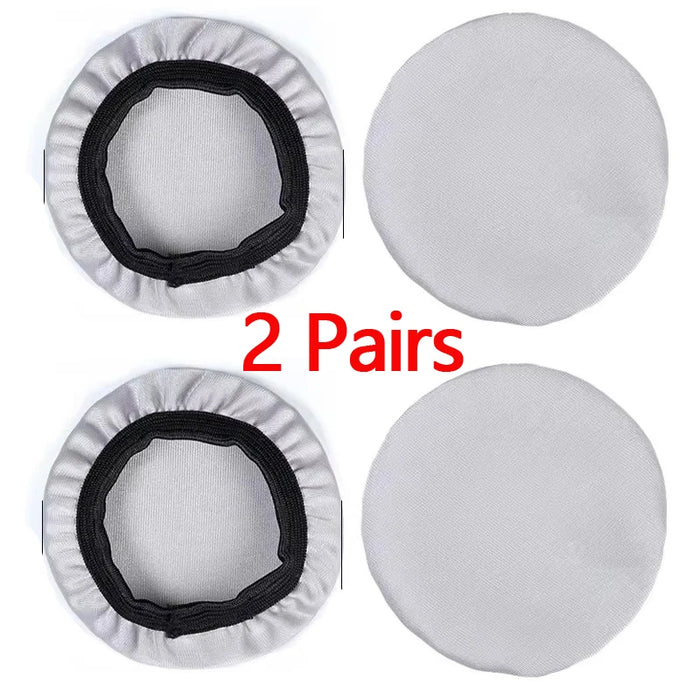 Soft Washable Headphone Covers Reusable Hygienic Elastic Dust Proof