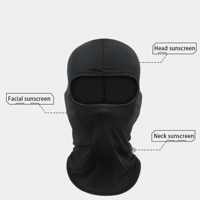 Men's Quick Dry Balaclava For Cycling And Travel