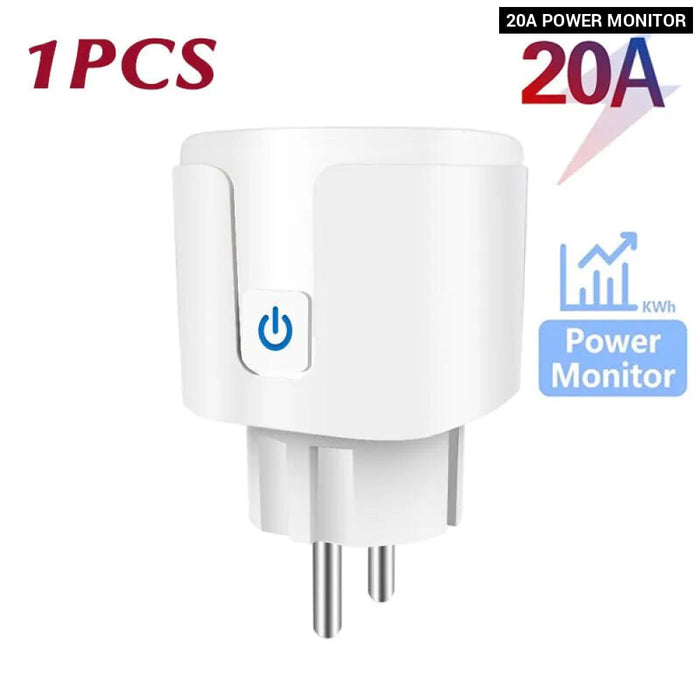 20A Wifi Smart Plug With Power Monitoring